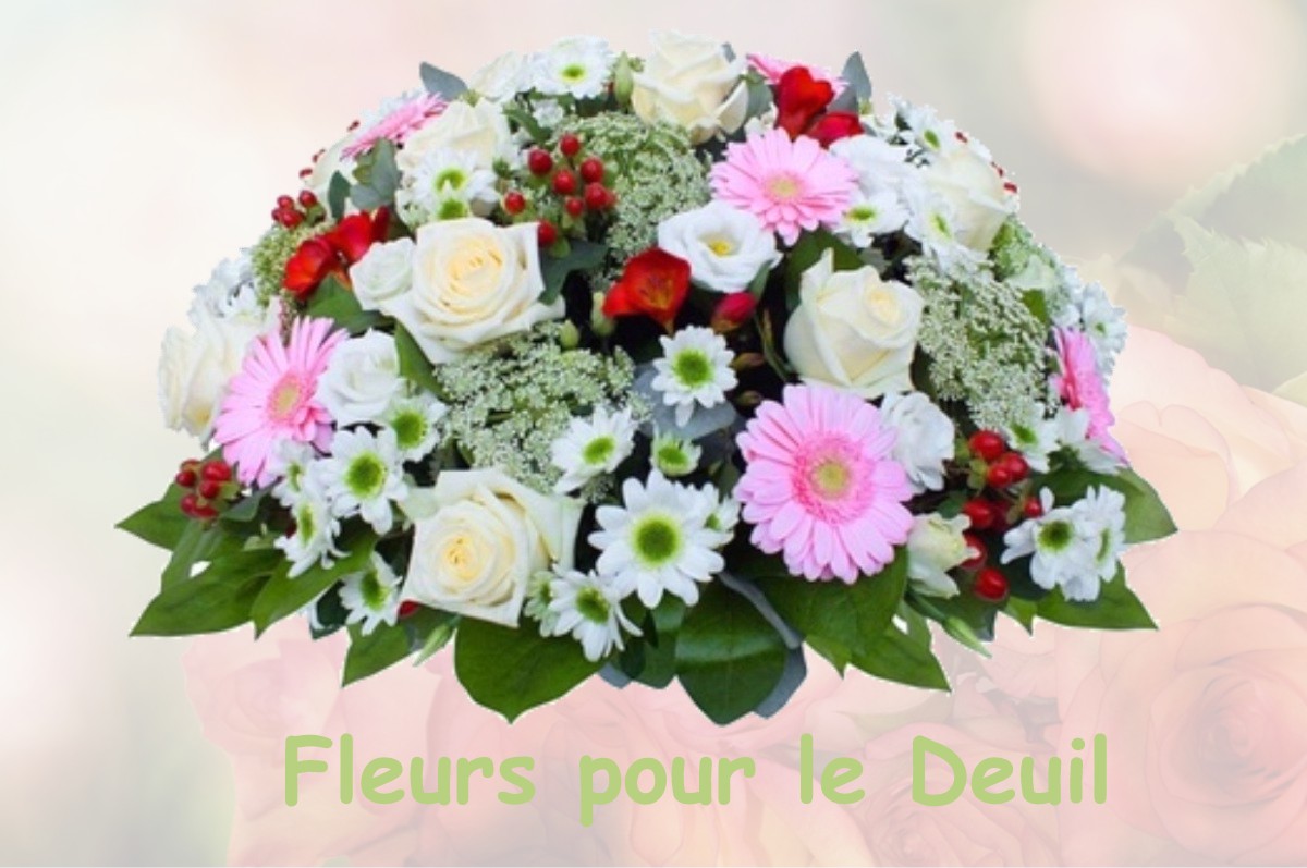 fleurs deuil SERGENAUX